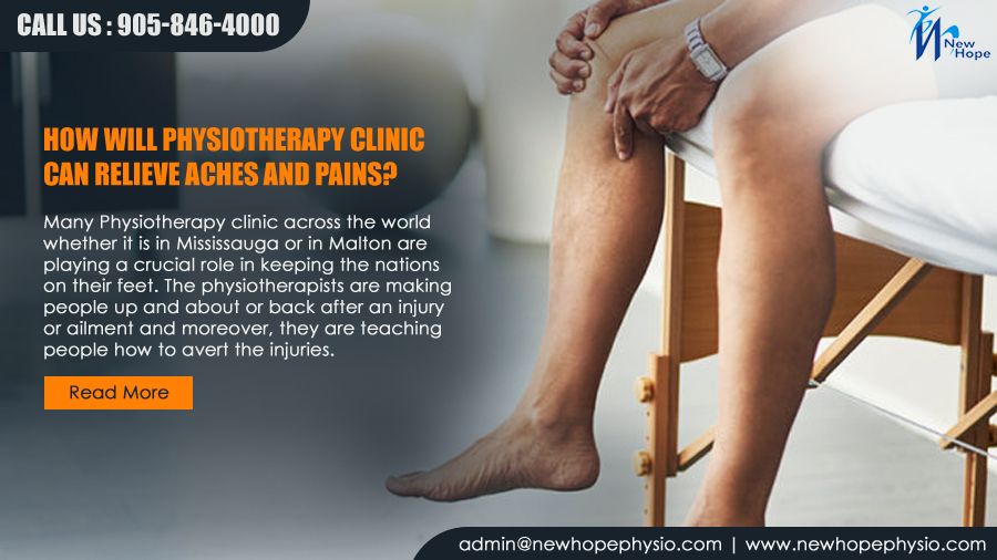 How Will Physiotherapy Clinic Can Relieve Aches And Pains?