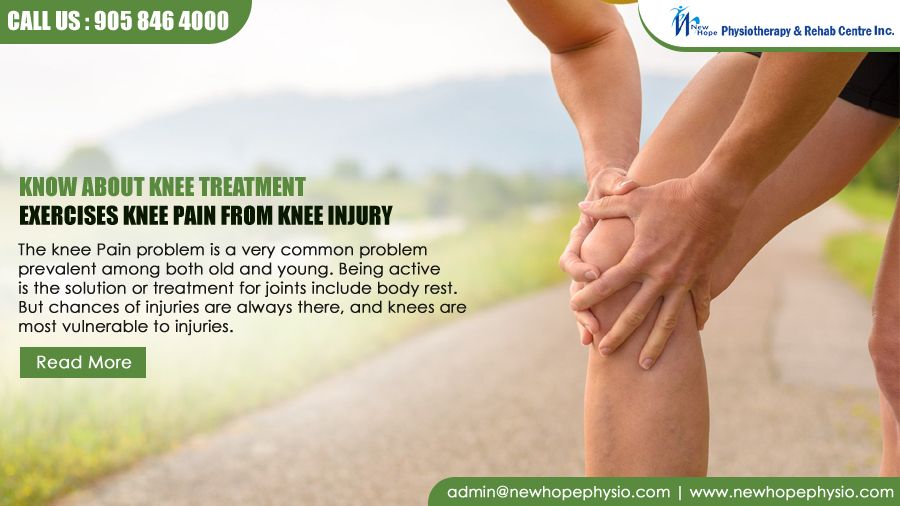 Know About Knee Treatment Exercises Knee Pain From Knee Injury