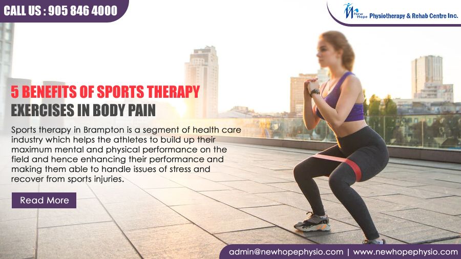5 Benefits Of Sports Therapy Exercises In Body Pain?