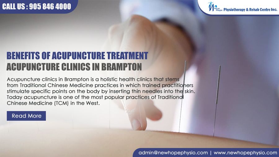 Benefits of Acupuncture Treatment & Acupuncture Clinics in Brampton