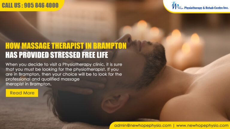 How Massage Therapist In Brampton Has Provided Stressed Free Life