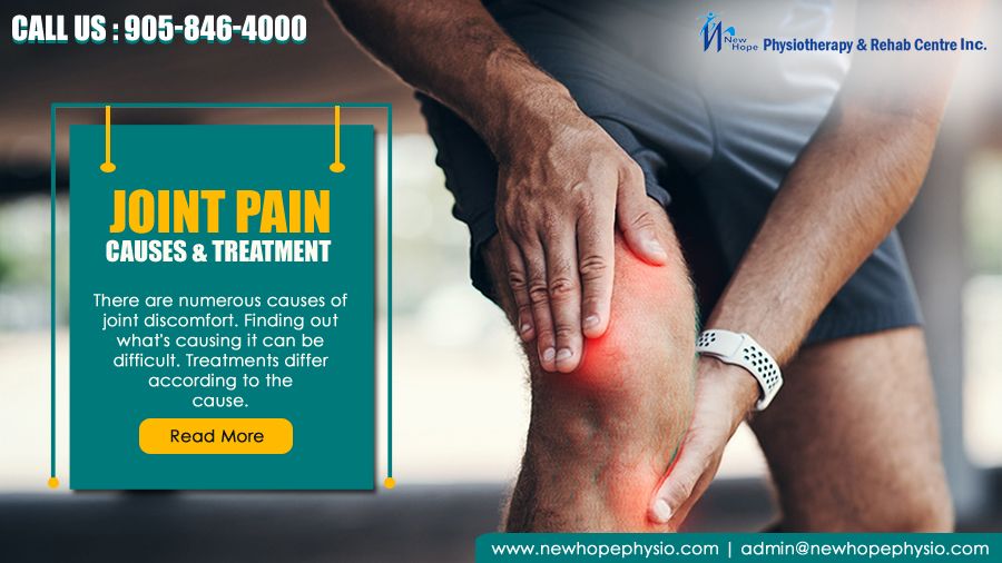 Joint Pain- Causes and Treatment