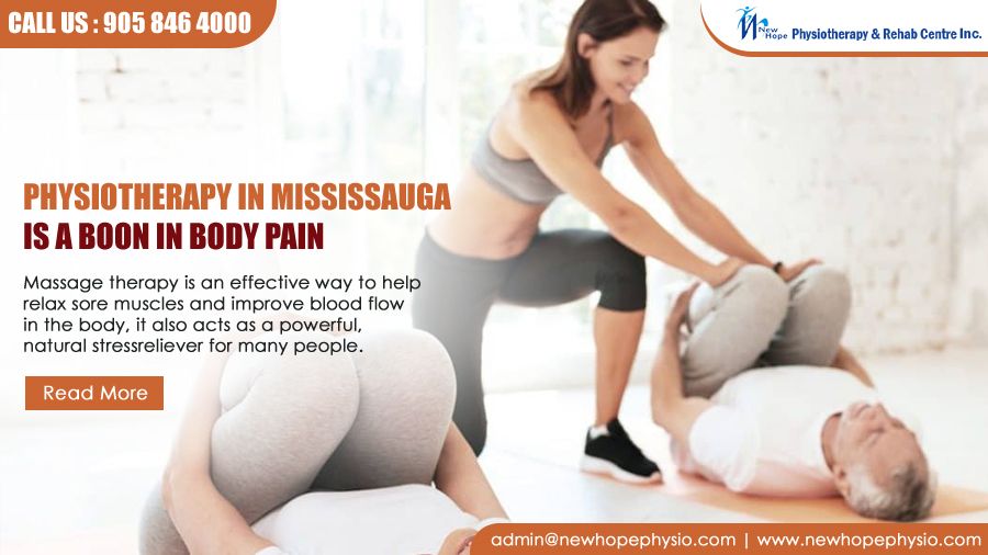 Physiotherapy in Mississauga is a Boon in Body Pain