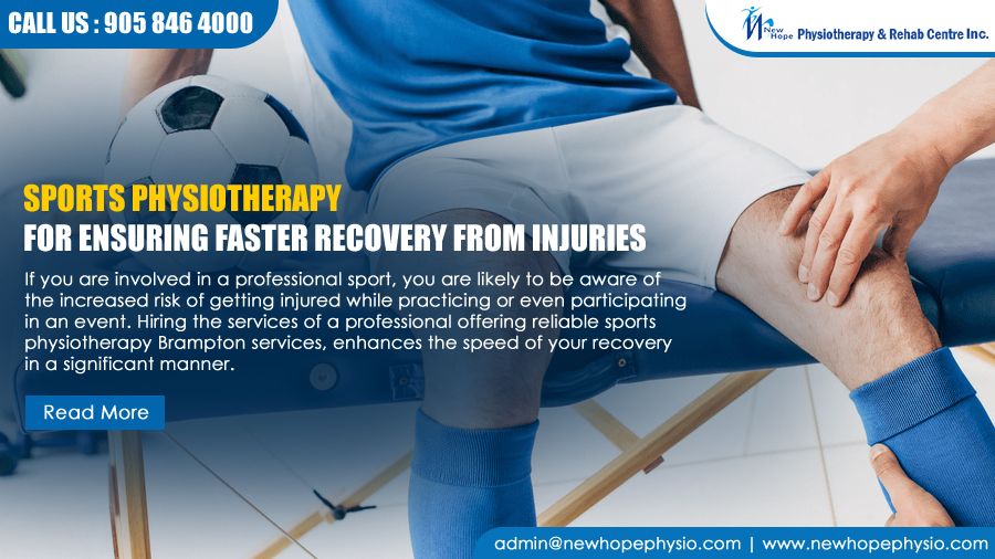 Sports Physiotherapy – For Ensuring Faster Recovery from Injuries