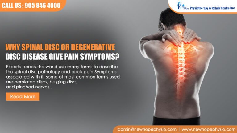 Why Spinal Disc Or Degenerative Disc Disease Give Pain Symptoms