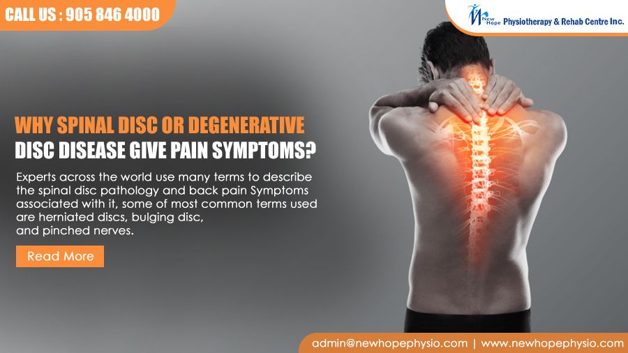 Why Spinal Disc or Degenerative Disc Disease Give Pain Symptoms?