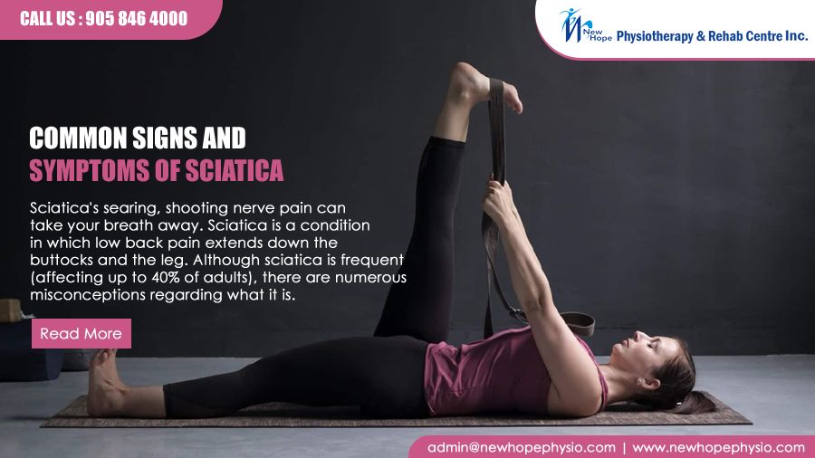 Common Signs and Symptoms of Sciatica | New Hope Physiotherapy