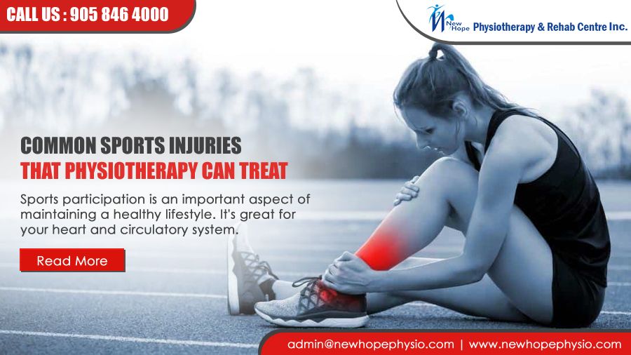 Common Sports Injuries that Physiotherapy can Treat
