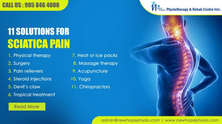 11 Solutions for Sciatica Pain