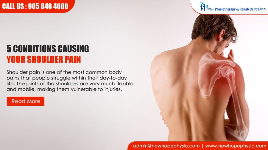 5 Conditions Causing Your Shoulder Pain | New Hope Physio