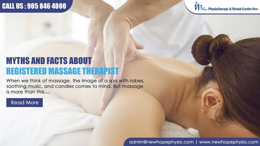 Myths and Facts about registered massage therapist