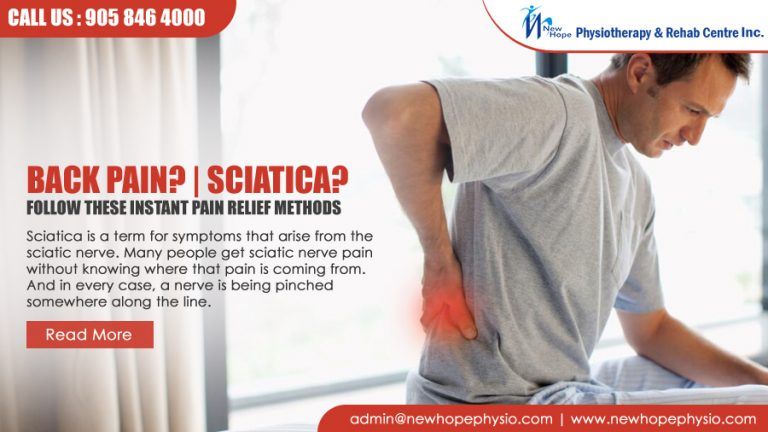 Back Pain? Sciatica? Follow these Instant Pain Relief Methods