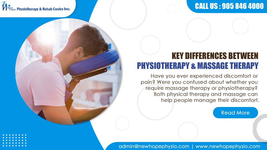 Key Differences between Physiotherapy and Massage Therapy
