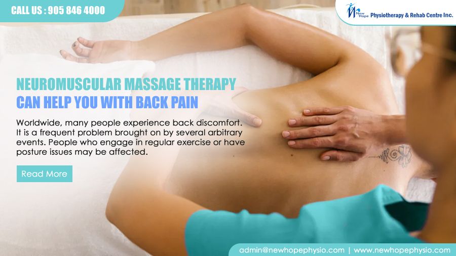 Neuromuscular Massage Therapy can help you with Back Pain