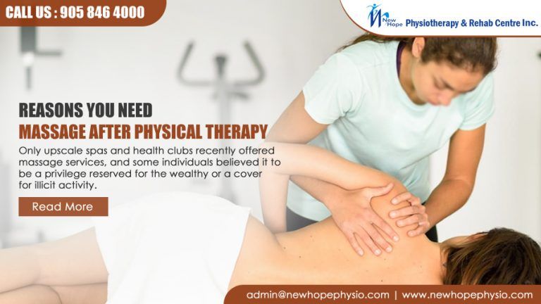 Reasons you need massage after Physical Therapy