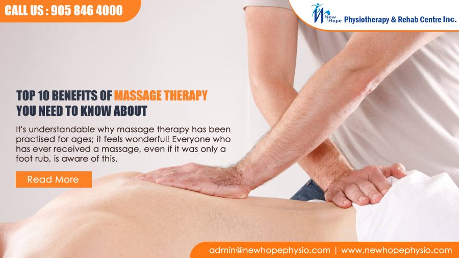 Top 10 Benefits of Massage Therapy : You need to know about