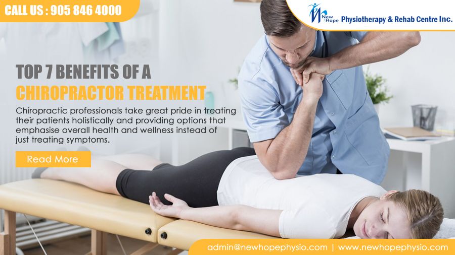 Top 7 Benefits of a Chiropractor Treatment