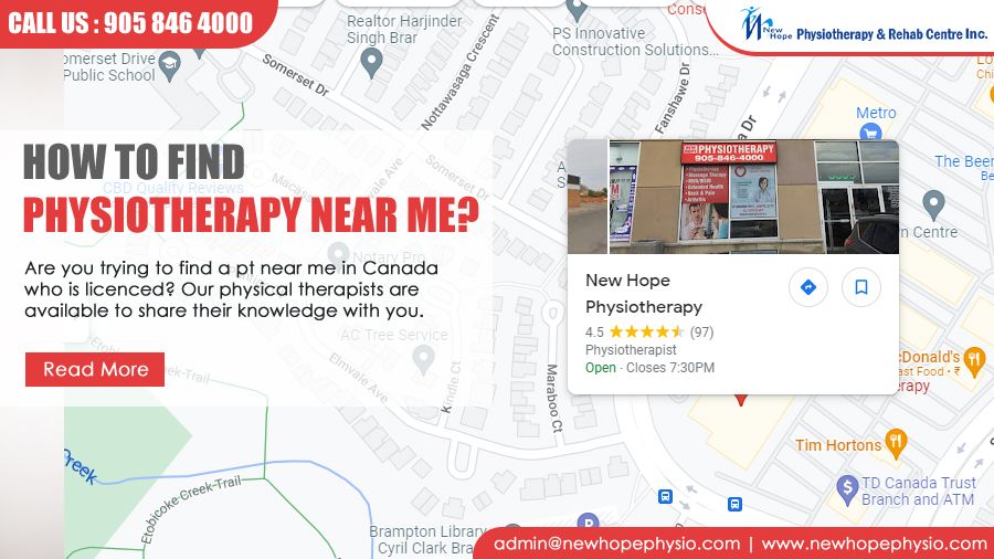 How to find Physiotherapy near me?