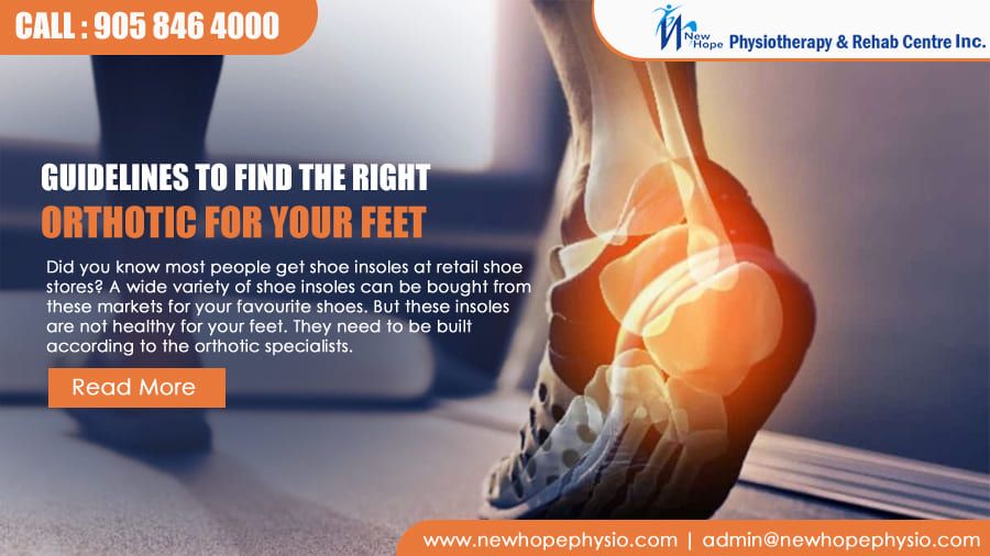 Guidelines to Find The Right Orthotic For Your Feet