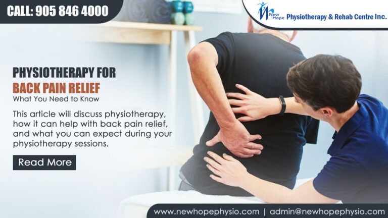 Physiotherapy for Back Pain Relief