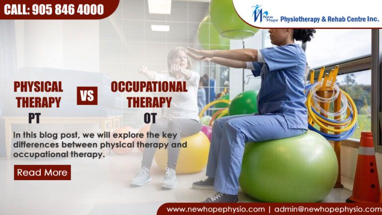 Difference between Physical therapy and Occupational Therapy