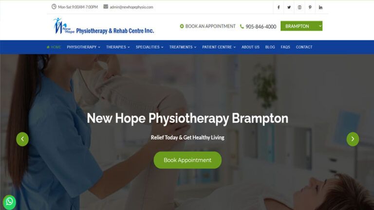 New Hope Physiotherapy Brampton, Ontario