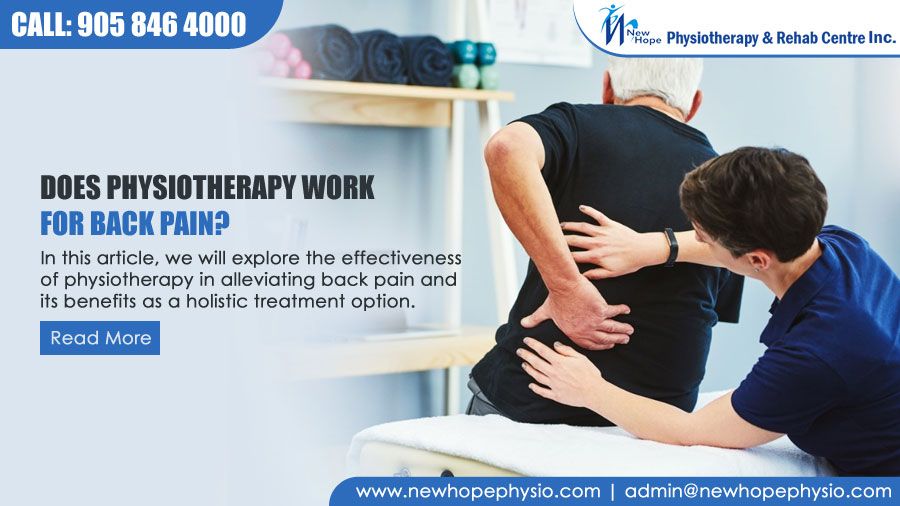 Does Physiotherapy Work for Back Pain