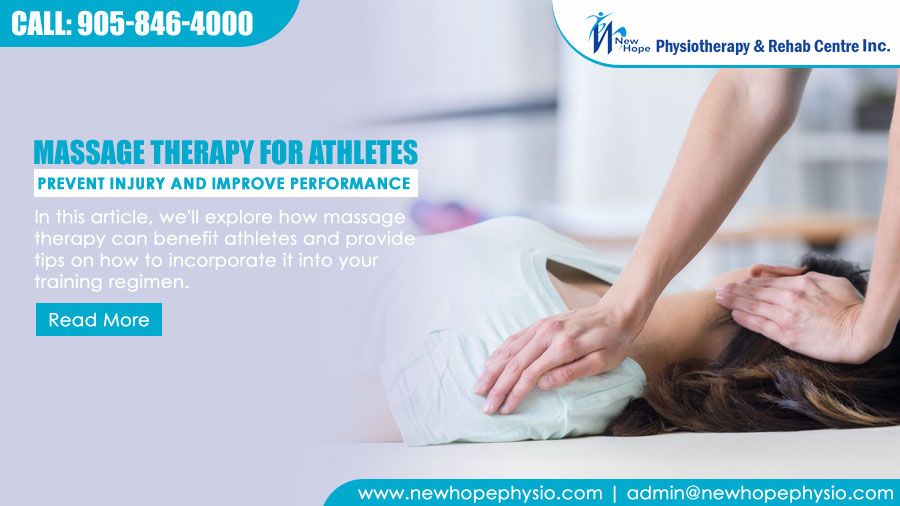 Massage Therapy for Athletes: Prevent Injury, Improve Performance