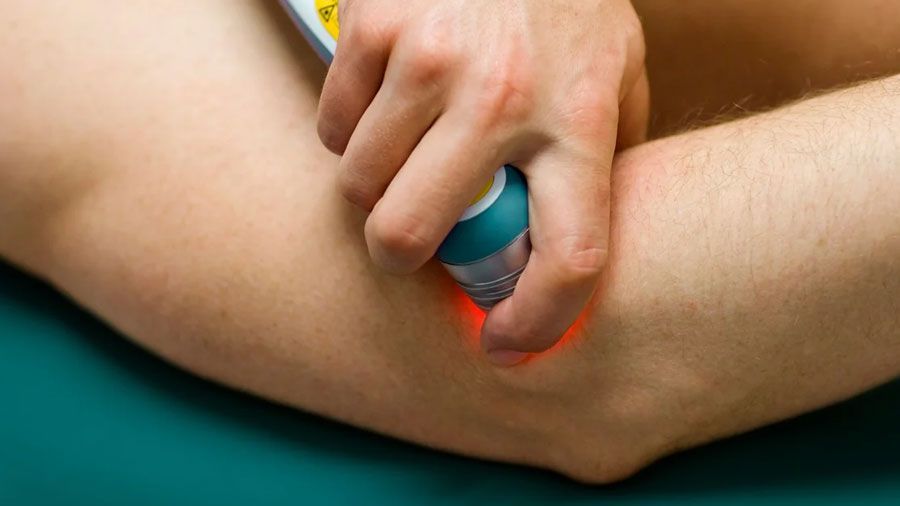 Accelerated Healing and Tissue Repair laser therapy