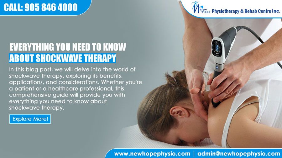 Everything You Need to Know About Shockwave Therapy