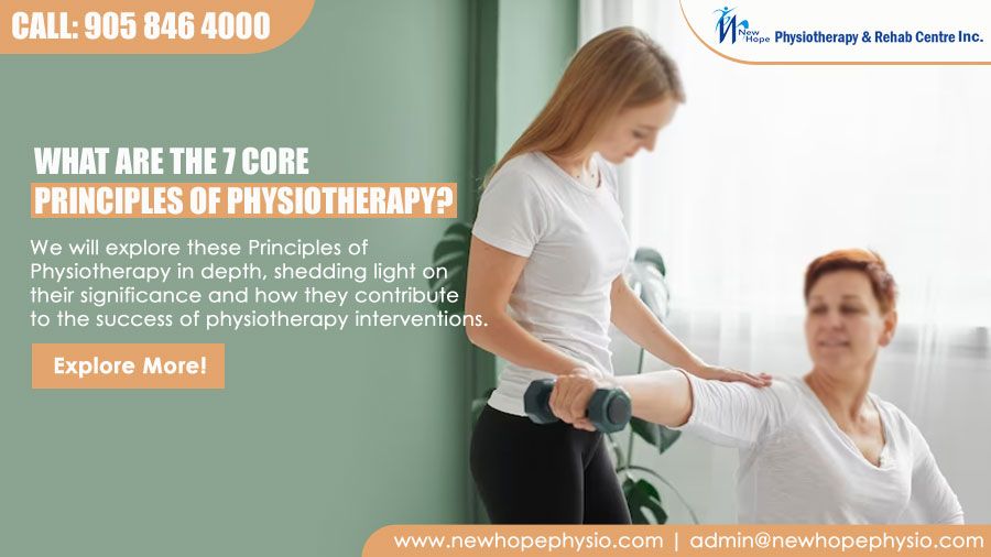 What are the 7 Core Principles of Physiotherapy?