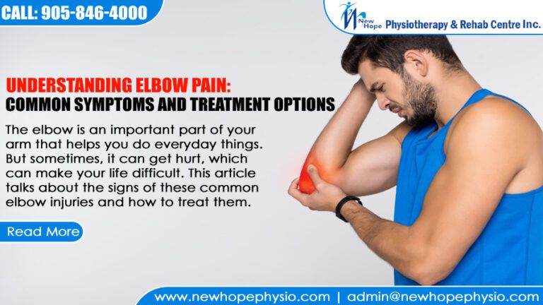 Elbow Pain: Common Symptoms and Treatment Options
