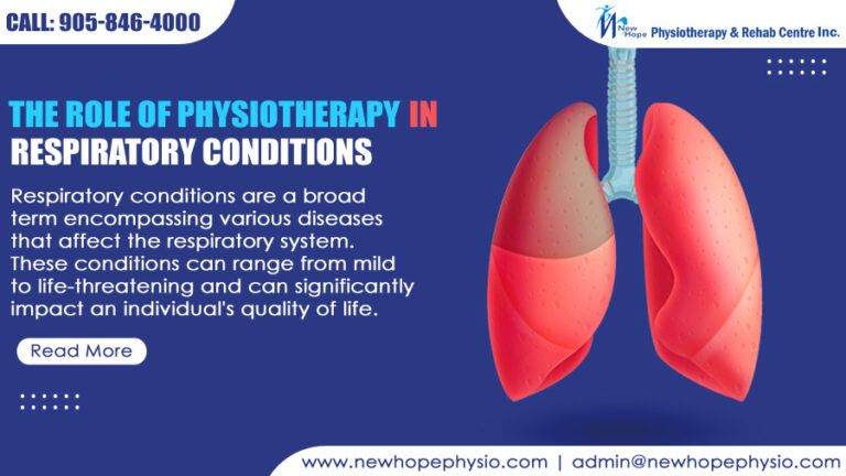 The Role of Physiotherapy in Respiratory Conditions