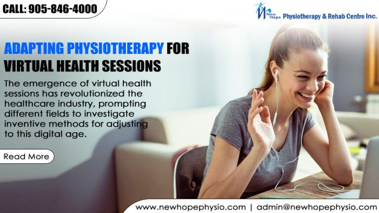 Adapting Physiotherapy for Virtual Health Sessions