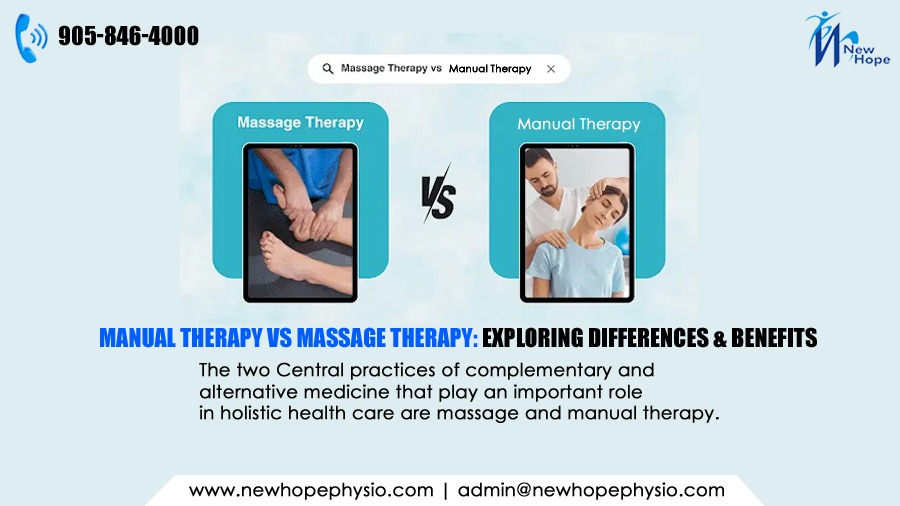 Manual Therapy vs Massage Therapy: Exploring Differences & Benefits 
