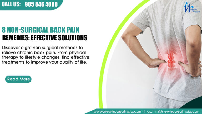 8 Non-Surgical Back Pain Remedies: Effective Solution