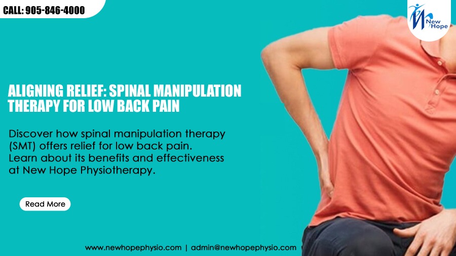 Aligning Relief: Spinal Manipulation Therapy for Low Back Pain