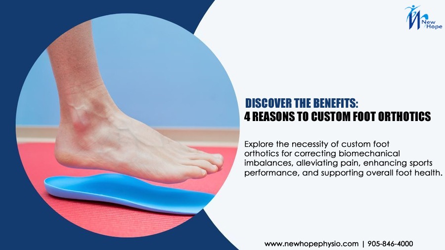 Discover the Benefits: 4 Reasons to Custom Foot Orthotics 