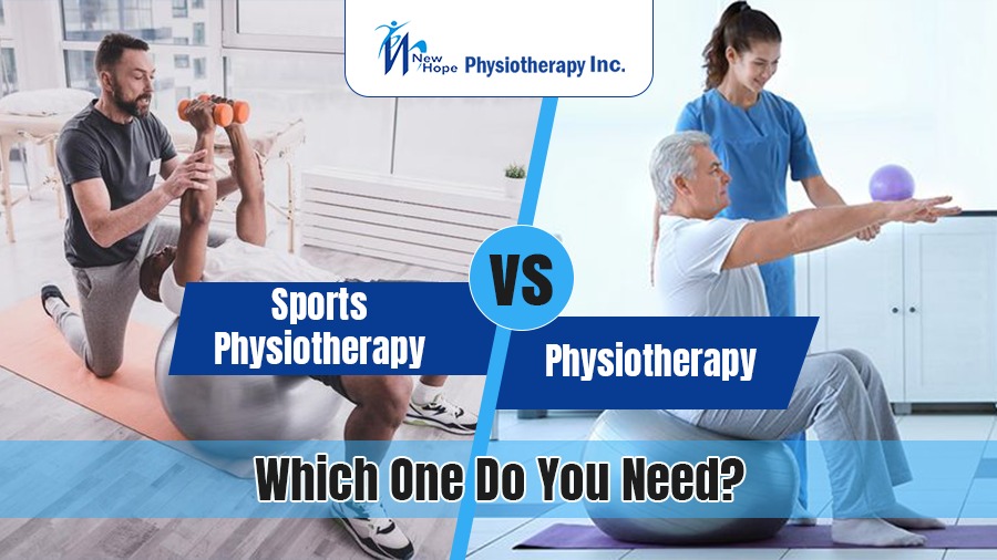 Sports Physiotherapy vs Physiotherapy: Which One Do You Need?