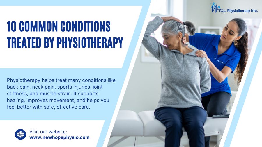 10 Common Conditions Treated by Physiotherapy 