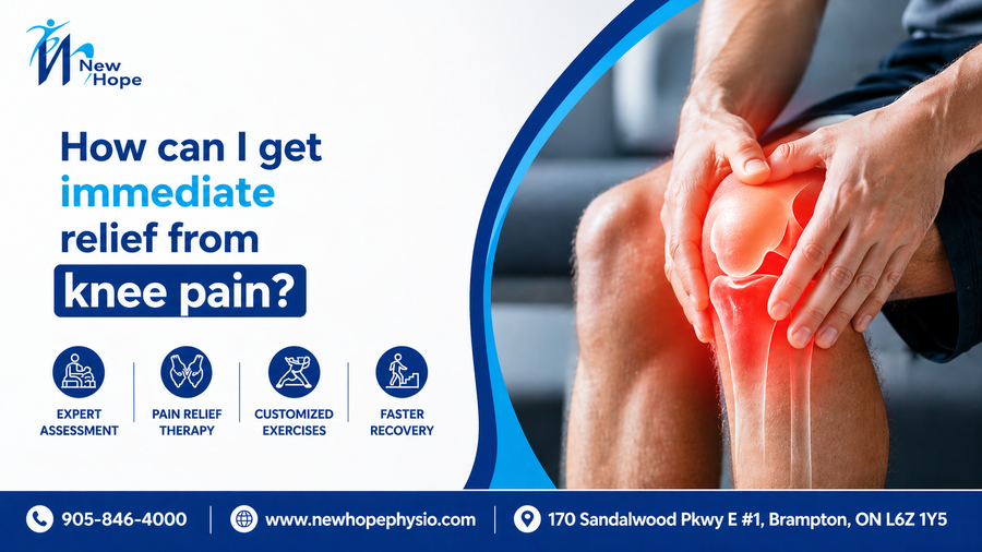 How Can I Get Immediate Relief From Knee Pain?