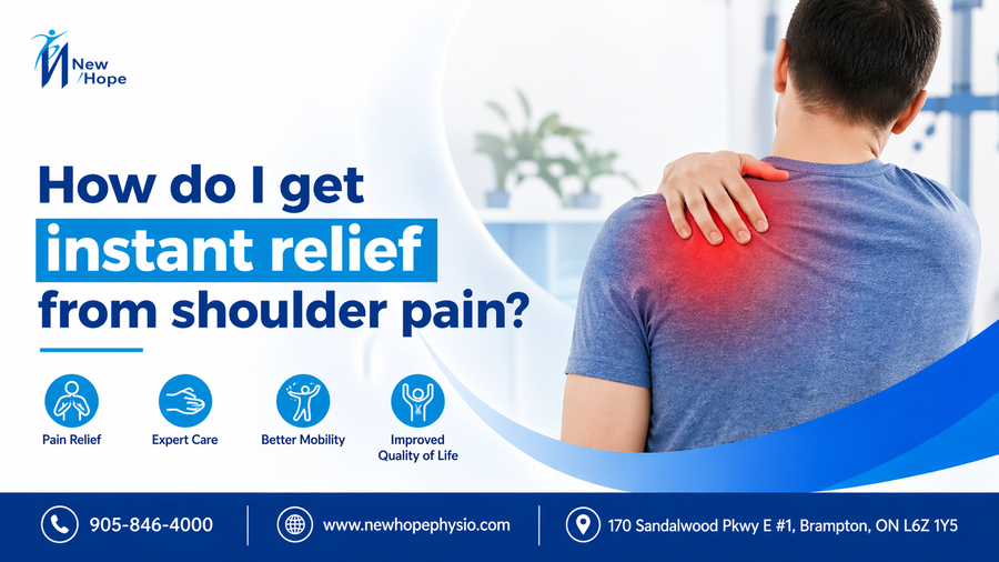 How do I Get Instant Relief from Shoulder Pain? 