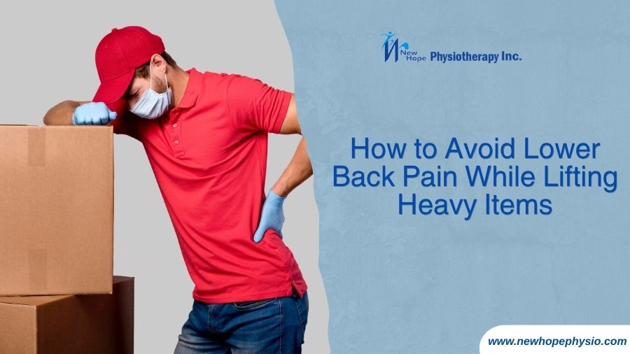 How to Avoid Lower Back Pain While Lifting Heavy Items 