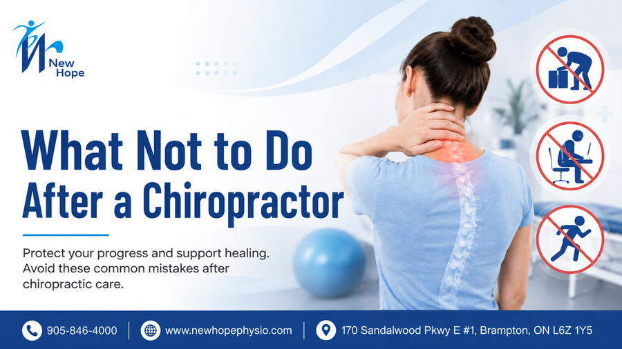 What Not to Do After a Chiropractor