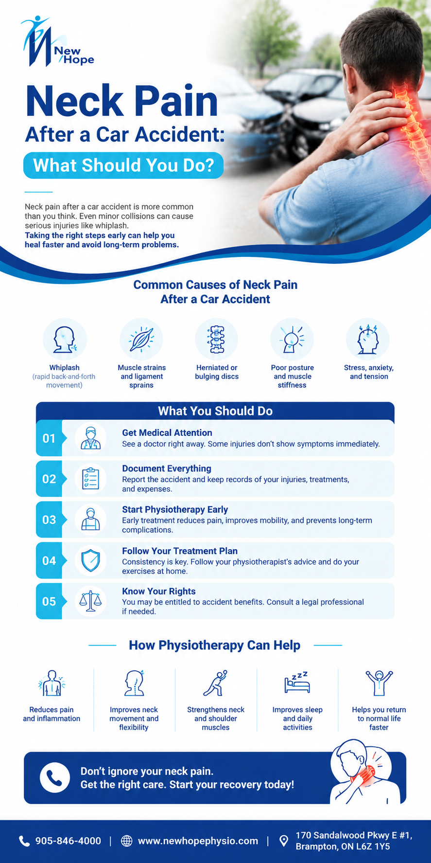 Neck Pain After a Car Accident