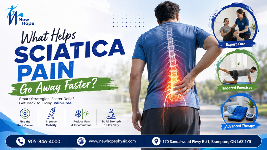 What Helps Sciatica Pain Go Away Faster?
