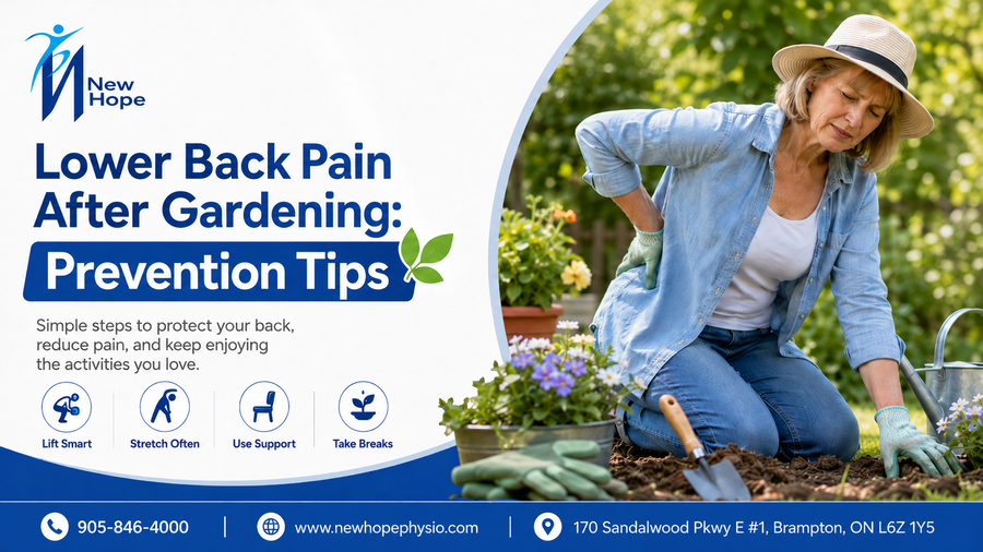 Lower Back Pain After Gardening: Prevention Tips