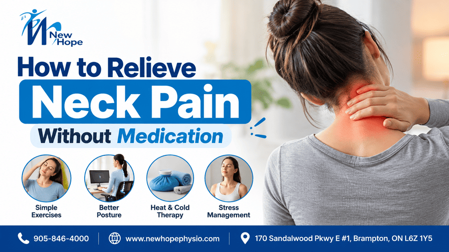 How to Relieve Neck Pain Without Medication